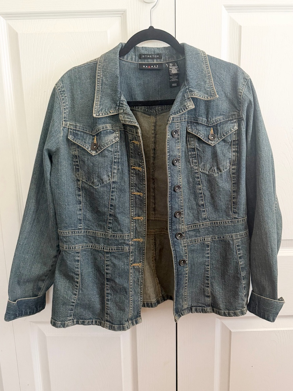 Axcess Blue Denim Jean Jacket